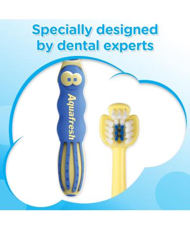 Aquafresh Toothbrush for Kids Milk Teeth Toothbrush for Children 0-2 Years Soft Bristles - Buy Online on SooperMarket.com