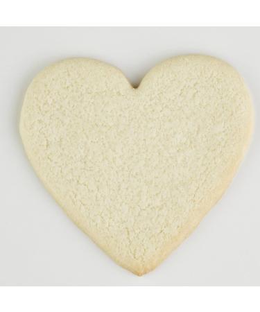 50-Pack Nut-Free Heart Shaped Smiley Sugar Cookies - Uniced for Allergy-Friendly Treats - Buy Online on SooperMarket.com