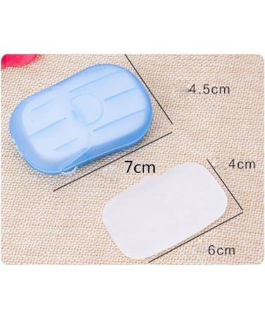 MKDSU Disposable Travel Soap Carton Sanitizer Paper Soap - 500 Pieces, Color 5pcs - Buy Online on SooperMarket.com