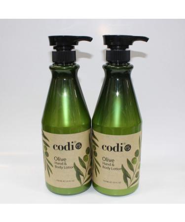 Codi Olive Hand & Body Lotion 750ML 25oz 2pc by Codi