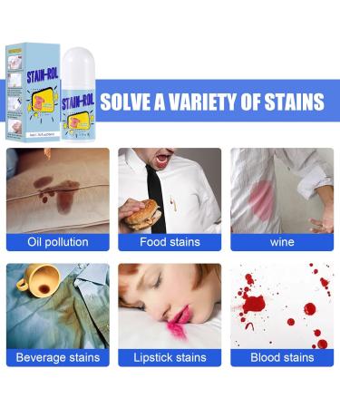 Magic Stain Remover-Rolling Bead 50 Ml Removal Emergency Stain Portable No-wash Instant Stain Remover Pen No-wash White Clothing 50ml for Emergency Stain Removal (3pcs) - Buy Online on SooperMarket.com