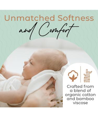 Fern & Avery Muslin Swaddle Blankets - Gender Neutral Newborn Essential - Mint Theme - Buy Online on SooperMarket.com