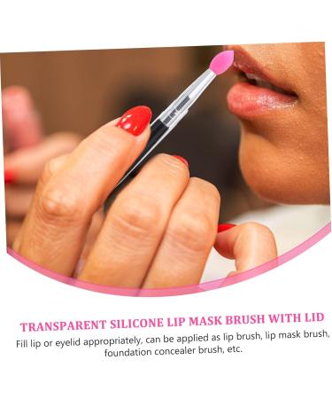 Mikinona 5pcs Silicone Eyeshadow Brush Makeup Brush Eyeshadow Makeup Sponge Makeup Tool Make up Accessories - Buy Online on SooperMarket.com