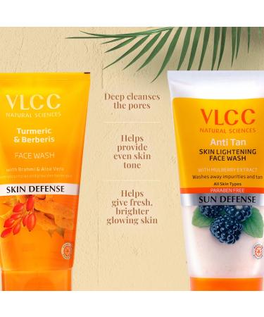 Turmeric & Berberis Face Wash Combo Pack of 2 - Brighten & Refresh Your Skin | 150 ml - Buy Online on SooperMarket.com