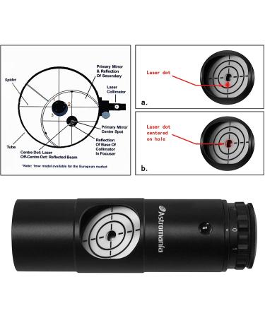 Astromania 1.25 Laser Collimator for Newtonian Telescopes - Quick and Easy Alignment Tool - Buy Online on SooperMarket.com