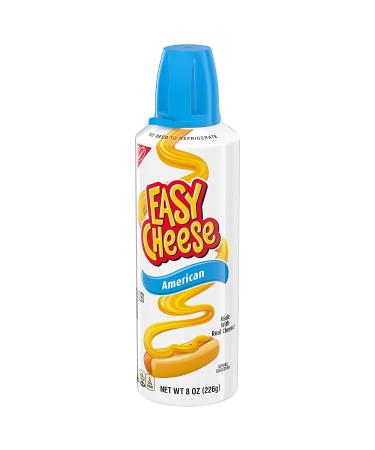 Easy Cheese American Cheese Snack - 8 oz | Creamy Portable Cheese Spread - Buy Online on SooperMarket.com