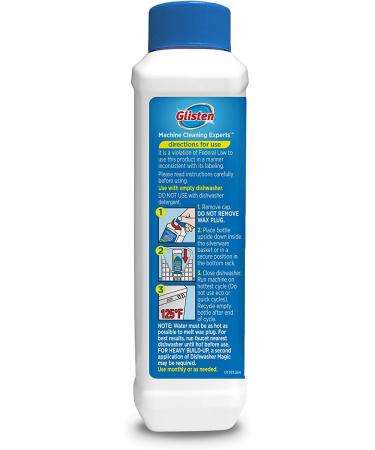 Glisten DM06N Dishwasher Magic Cleaner 12oz - Disinfectant for Sparkling Clean Dishes | 1-Pack - Buy Online on SooperMarket.com