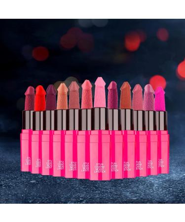 Long-Lasting Moisturizing Matte & Shimmer Lipstick #06 | Soft Hydrated Lips | International Shipping - Buy Online on SooperMarket.com
