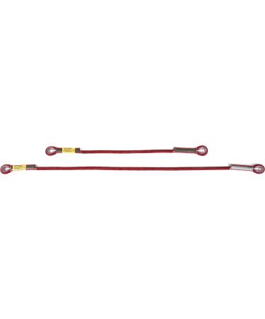 WILDKEN Outdoor Rock Climbing Prusik Swen Eye-to-Eye Pre-Sewn 10.5mm Diameter - Red (24 inch / 40 inch) - Buy Online on SooperMarket.com