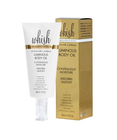 Whish Coconut Milk + Verbena Body Oil | Moisturizing Quick-Drying & Paraben-Free - Shop Internationally - Buy Online on SooperMarket.com