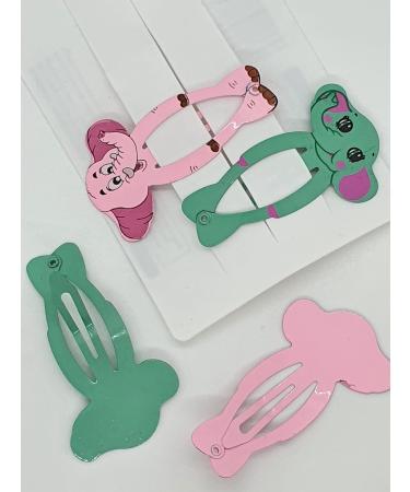 Adorable Elephant Hair Clips for Girls - Kids Snap Metal Hair Accessories - Buy Online on SooperMarket.com