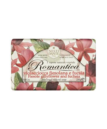 Nesti Dante Nesti dante romantica passional natural soap - fiesole gillyflower and fuchsia 8.8oz 8.8 Ounce