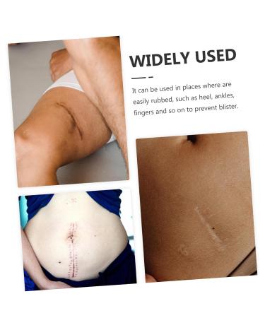 Scar Silicone Strips - 2pcs Scar Removal Sheets for Invisible Scar Patch - Silicone Tape for Skin Supple Stickers - Buy Online on SooperMarket.com