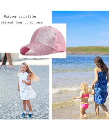 Eterspr Girls Baseball Cap - Pink Cotton Summer Hat for Women (54-58 cm) - Stylish & Comfortable - Buy Online on SooperMarket.com