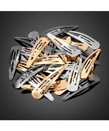 30-Piece 4 Inch Snap Hair Clips for Women - Metal Snap Barrettes for Thin Hair - Large No-Slip Hair Pins - Girls & Women Hair Accessories - Buy Online on SooperMarket.com