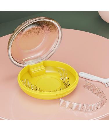 Buy Durable Retainer Etui with Ventilation Holes - Orthodontic Oral Protection Case Dustproof & Travel-Friendly - Buy Online on SooperMarket.com