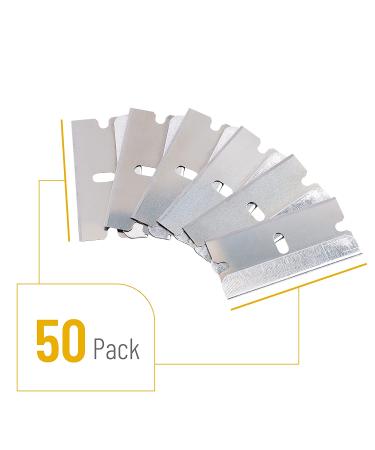 Bates Single Edge Razor Blade 50pc - Scraper Blades for Precision Cutting - Buy Online on SooperMarket.com