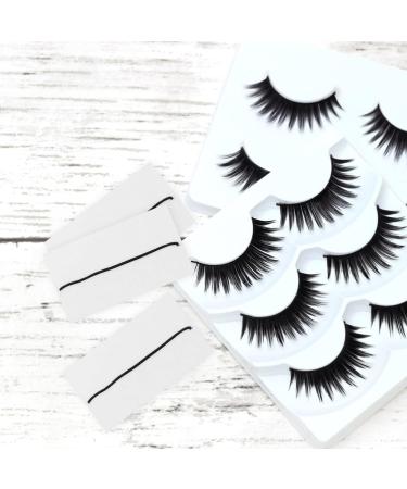 Beavorty Invisible Double Eyelid Tape & Reusable False Eyelashes Strips - Ultimate Lash Adhesive - Perfect for Beautiful Eyes Worldwide - Buy Online on SooperMarket.com