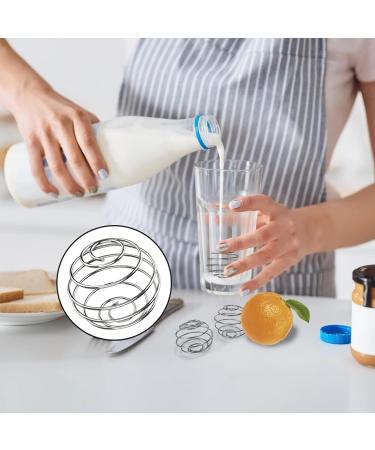 3 PCS Stainless Steel Protein Shaker Mixer Balls for Fitness Shaker Bottles - Buy Online on SooperMarket.com
