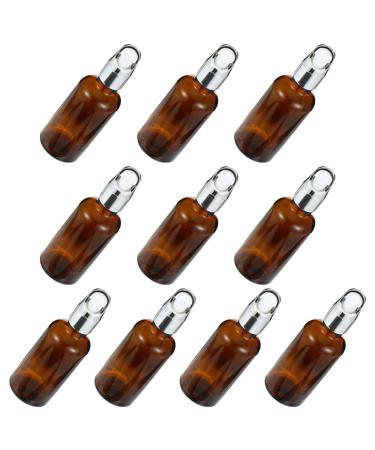 Milist 10th bottle with essential oils made of glass travel dropper Essence bottle made of glass pipette bottle Dripping meter for essential oils empty tincture bottles filling empty bottle travel