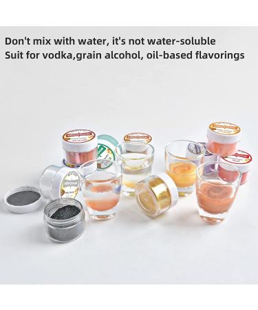 Luster Dust Edible Set - 10 Colors for Baking, Cakes, and Drinks (3g each bottle) - Buy Online on SooperMarket.com