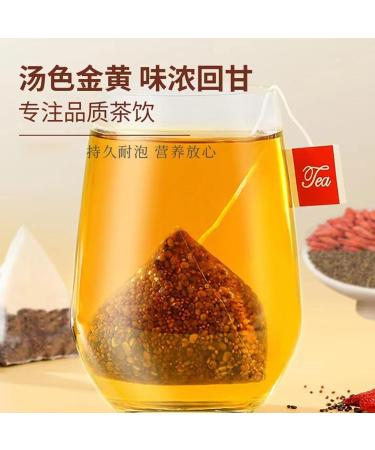 Goji Berry Tea Bag Sha Yuan Zi Five Flavors Wolfberry Tea Cuscuta Chinensis Goji Berry Tea Chinese Herbal Tea for Men (50Pcs) - Buy Online on SooperMarket.com