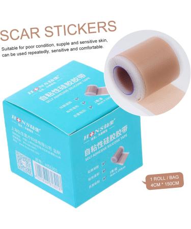 Silicone Scar Tape Roll - Fade & Desalinate Scars - Surgical Grade Gel Patch for Wounds - Buy Online on SooperMarket.com