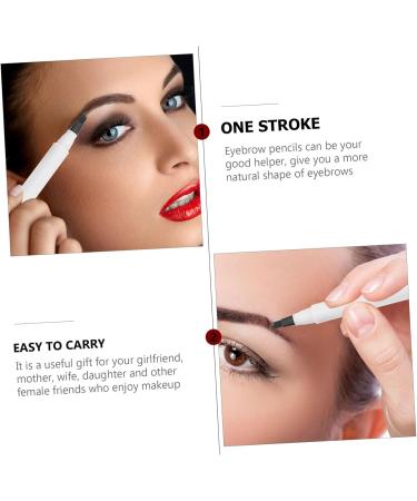 Angoily 8 Pcs Four Forked Eyebrow Pencil Miss Cosmetic Eyebrow Powder - Buy Online on SooperMarket.com
