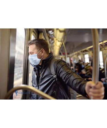 ViraCare 3 Ply Medical Surgical Face Mask Type IIR - 50 Pack | Fluid Resistant, Ear Loop | UK Stock - Buy Online on SooperMarket.com