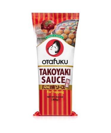 Otafuku Takoyaki Sauce from Japan - Delicious Original Japanese Flavor for Takoyaki Balls (10.6 Ounces)