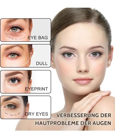 Eye Serum Against Dark Circles and Swelling Eye Care Anti-Ageing Eye Serum with Triple Effect Hyaluronic Acid - Buy Online on SooperMarket.com