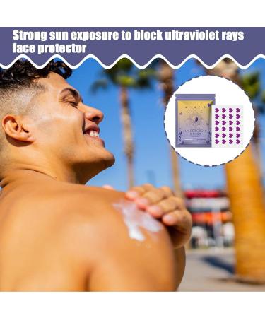 Virtcooy UV Detection Patches - Sunblock Patches | Sunscreen Reminder Stickers Know When to Re-Apply Sunscreen Sun Patch for Sunscreen love - Buy Online on SooperMarket.com