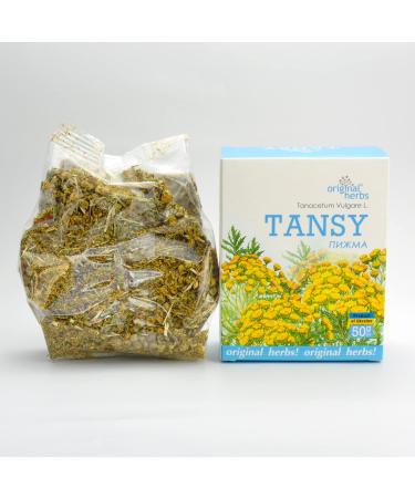 TANSY TANACETUM VULGARE L. | Original Herbs Herbal Tea Wild Crafted Herbs Tea 50g