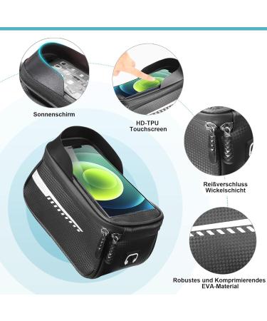 Cool Bike Frame Bag - Ideal Father's Day Gift Birthday Surprise for Men Perfect Bicycle Accessory for Cyclists & Teens Great Easter & Christmas Gift - Buy Online on SooperMarket.com