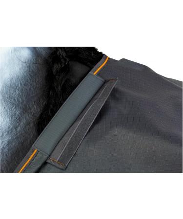 Marengos by Bucas Stay-Dry 1200d Irish Turnout | Waterproof & Breathable Rain Blanket | Gray/Orange 135cm - High-Quality Transition Ceiling - Buy Online on SooperMarket.com