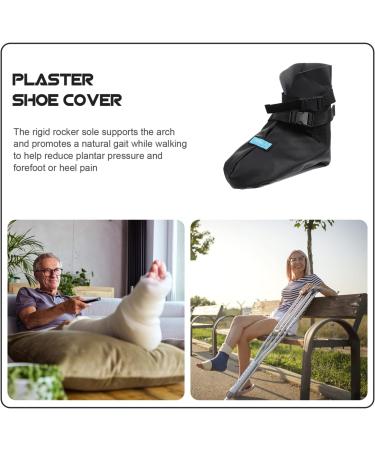 Black Winter Plantar Fasciitis Socks - Healeved All-Wrapped Foot Rain Protector for Leg Injuries & Post-Surgery Recovery - Buy Online on SooperMarket.com