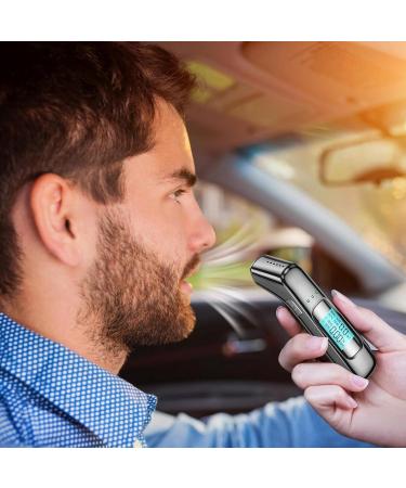 Digital Alcohol Tester LED Display Alcohol Blower Tester | Breathalyzer Tester Highly Accurate Alcohol Blower Tester for Party Driver Personal & Professional Use - Buy Online on SooperMarket.com