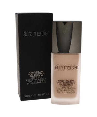 Laura Mercier Candleglow Soft Luminous Foundation  No. 1C1 Shell  1 Ounce No. 1C1 Shell 1 Fl Oz (Pack of 1)