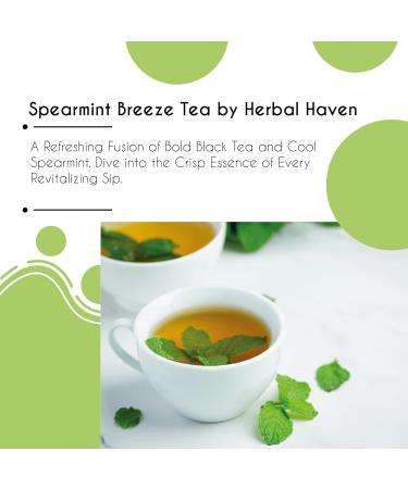 Thames Tea | Premium Flavoured Tea Selection | Luxury British Tea Experience | Spearmint Breeze Loose Leaf Tea - Buy Online on SooperMarket.com