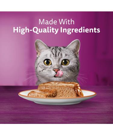 WHISKAS Salmon and Poultry Selections Adult Wet Cat Food Pat 100g (24 Pack) Cat Food Salmon & Poultry Selections 100 g (Pack of 24) - Buy Online on SooperMarket.com
