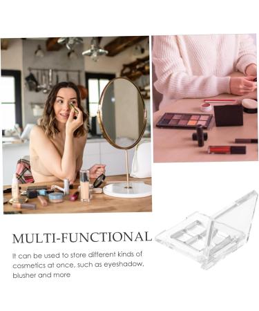 Hemoton 2 Sets Eyeshadow Eye Shadow Empty Blusher Pans Lipstick Cases Blush Palette Lipstick Box Square - Buy Online on SooperMarket.com