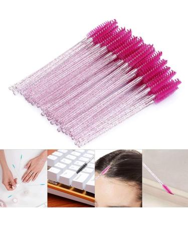 300 Pcs Eyelash Wands Disposable - Thick Spoolie Mascara Brush for Lashes & Eyebrow Makeup - Buy Online on SooperMarket.com