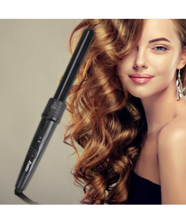 Zealite 6 in 1 Curling Wand Set - Interchangeable Ceramic Barrels & Heat Resistant Glove | International Shipping Available - Buy Online on SooperMarket.com