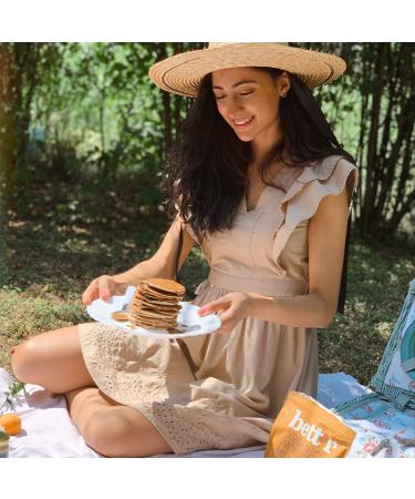 Bett'r Pancake Mix - Organic Vegan Gluten-Free Baking Mix | 6 x 400g | 25 Delicious Pancakes - Buy Online on SooperMarket.com