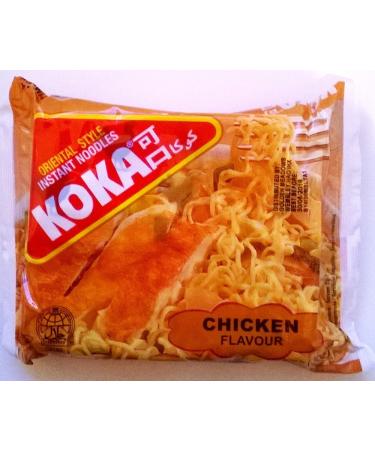 Koka Oriental Style Instant Noodles Chicken Flavour 12 x 85gm