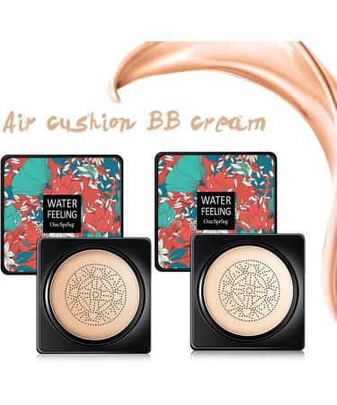 Ulapithi Mushroom Head Air Cushion Foundation | Moisturizing BB Cream & Concealer for All Skin Types | Lightweight & Durable Makeup - Buy Online on SooperMarket.com