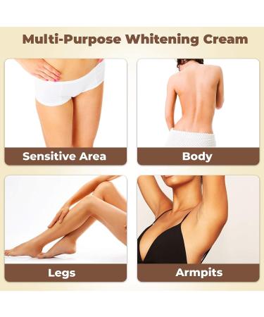 LightenUp Plus Skin Brightening Cream 3.4 Fl oz - Daily Moisturizing Dark Spot Cream for Face & Body - Buy Online on SooperMarket.com