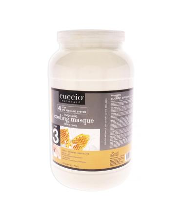Cuccio Naturale Invigorating Cooling Masque - Gives Skin Complete Hydration - Refreshes Tired Legs And Feet - Naturally Soothes And Moisturizes - Has A Cooling Sensation - Milk And Honey - 120 Oz