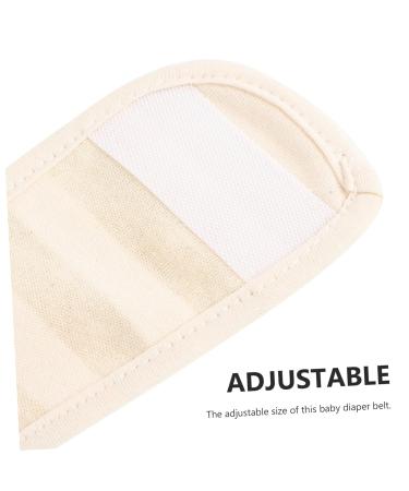 VICASKY Diaper Belt & Umbilical Cord Clamp - Pure Cotton Belly Button Band for Hernia Support | Light Green - Buy Online on SooperMarket.com