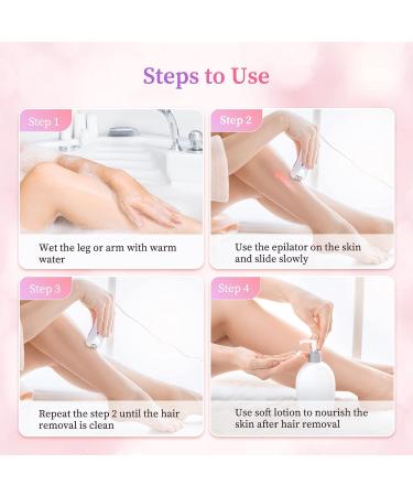 Smooth Glide Epilator for Women - Facial and Body Hair Removal - Buy Online on SooperMarket.com